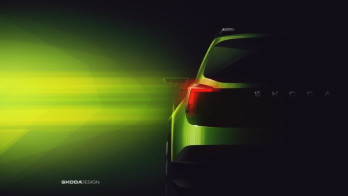 Modern, Bold and Muscular: Škoda Auto India shares design glimpse of all-new compact SUV