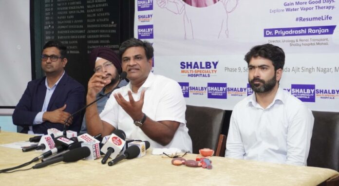 Shalby Hospital Mohali Pioneers Non-Surgical Rezum Therapy for Prostate Treatment in North India