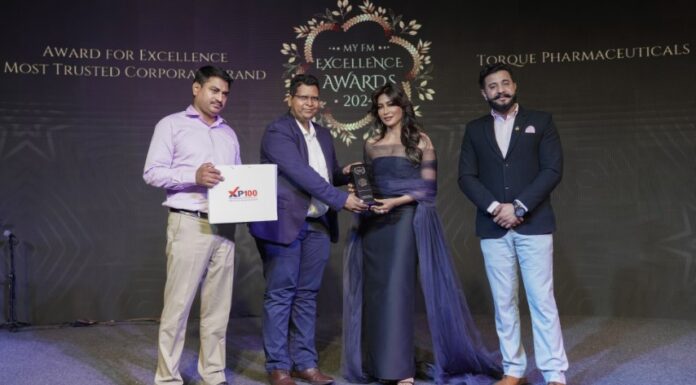 Torque Pharma Honoured with MY FM Excellence Award