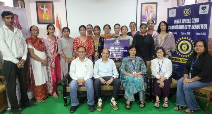 Inner Wheel Club Chandigarh City Beautiful organised English workshop for teachers