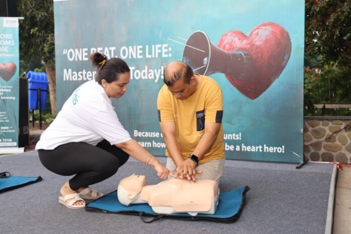Fortis Mohali empowers individuals with essential life support skills
