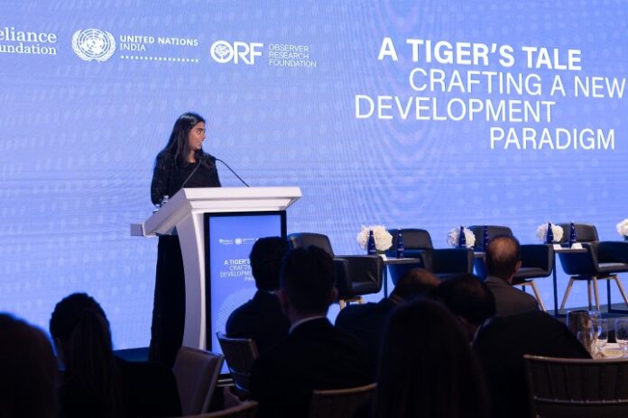 Ms Isha Ambani sets a bold tone for development at ‘India Day’ during UN General Assembly week