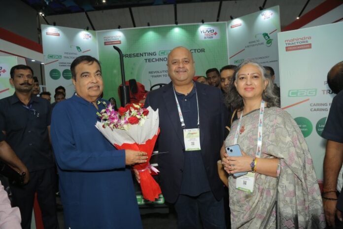 Mahindra Showcases CBG-powered Tractor technology in New Delhi