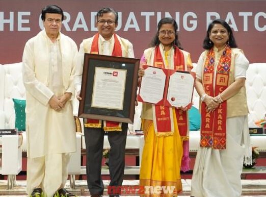 Chitkara University Honours S.V. Nathan with Doctorate