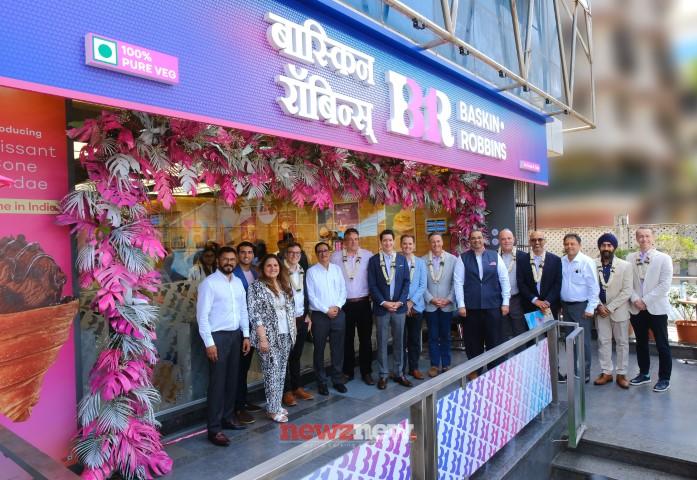 India’s love for Baskin-Robbins grows as brand opens its 1000th Location in India and the SAARC Region