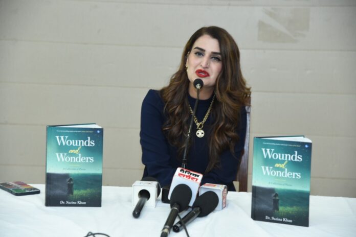 Wounds and Wonders an exquisite anthology of 100 poems launched