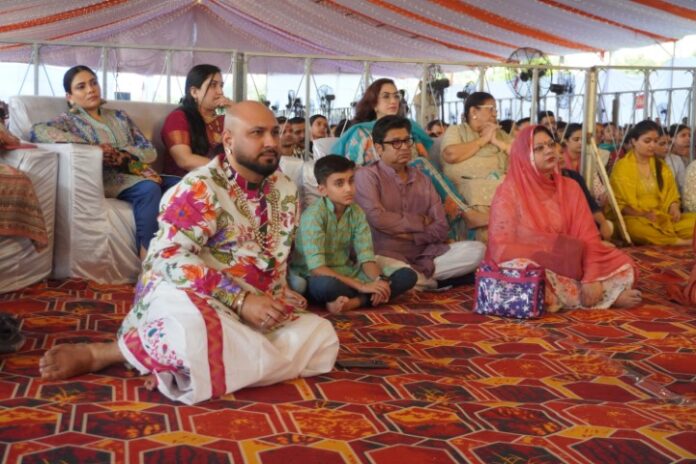 Honoured and elated to organize this program and serve so many great saints: Singer B Prak