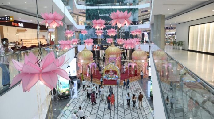 Nexus Elante recreates the Majestic Sheesh Mahal for Diwali 2024