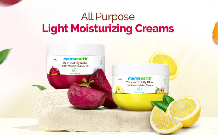 Mamaearth launches Light Moisturizing Creams to keep winter skin hydrated and radiant
