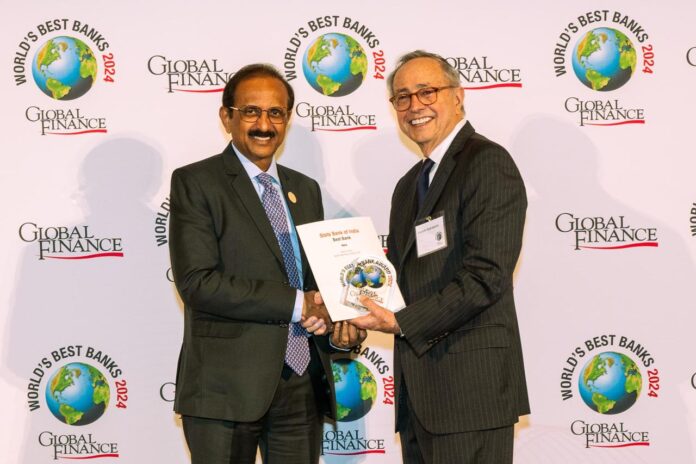 State Bank of India Named ‘Best Bank in India’ for 2024 by Global Finance Magazine