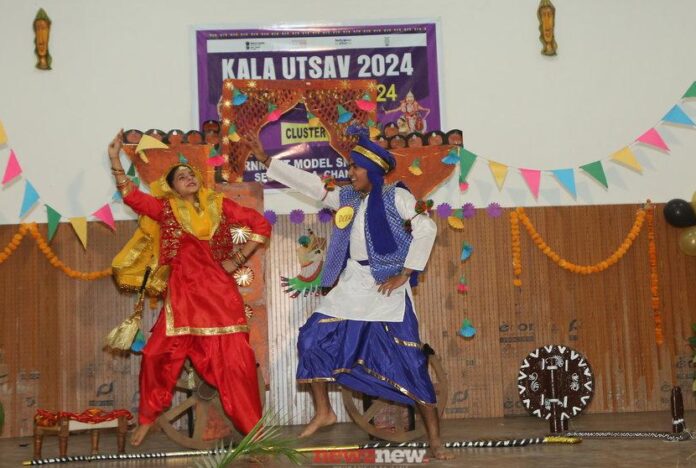Cluster Level Kala Utsav Organized at GMSSS, Sector 10, Chandigarh