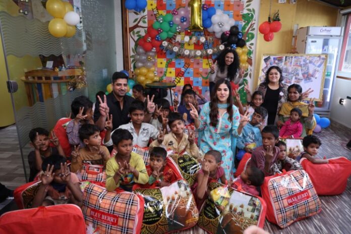 Boss Baby Club distributed Winter essential kits to needy children on Children’s Day