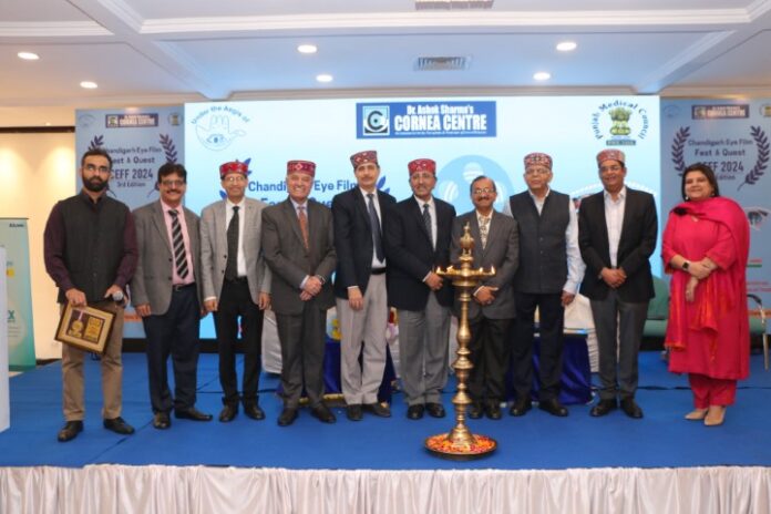 100 Eye Specialists attend Chandigarh Eye Film Festival 2024 CME