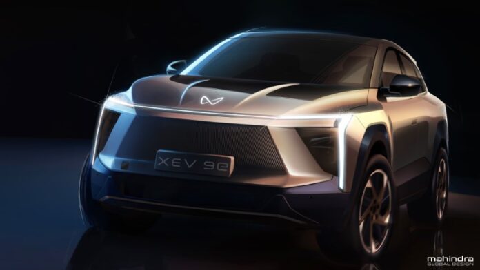 Mahindra Teases Sketches of BE 6e & XEV 9e