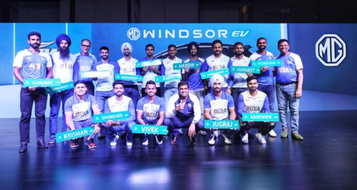Indian Olympic Medalists 2024 Felicitated with MG Windsors