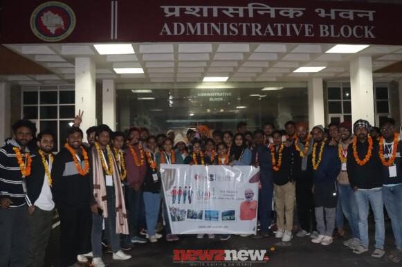 Telangana Delegates Welcomed at NIT Hamirpur under Yuva Sangam Programme