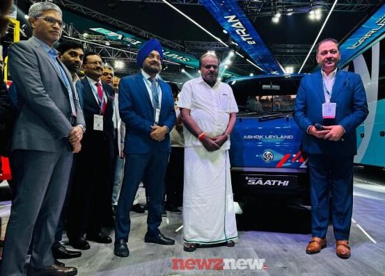 Ashok Leyland unveils ‘SAATHI’ at Bharat Mobility Global Expo