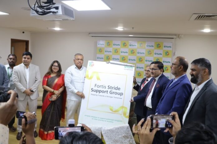Fortis Hospital Bannerghatta Road Launches ‘Fortis Stride’ a Knee Support Group