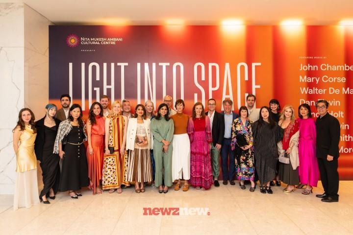 Nita Mukesh Ambani Cultural Centre Launches Unique Visual Art Exhibition ‘Light into Space’ 