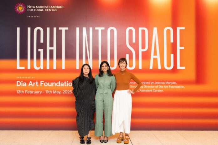 Nita Mukesh Ambani Cultural Centre Launches Unique Visual Art Exhibition ‘Light into Space’