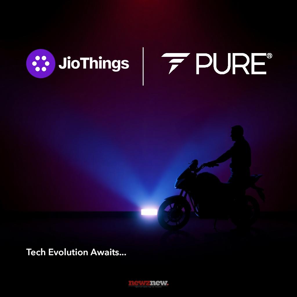 PURE EV Partners with JioThings to Revolutionise the Smart Riding Experience