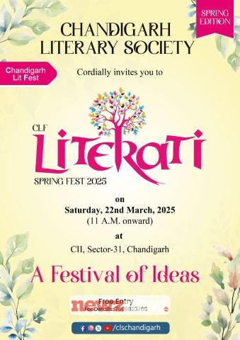  CLF Literati – Spring Edition 2025 to be held on March 22
