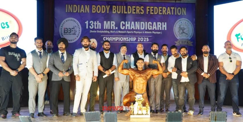Chandigarh Bodybuilding & Physique Sports Association organizes Mr. Chandigarh Championship