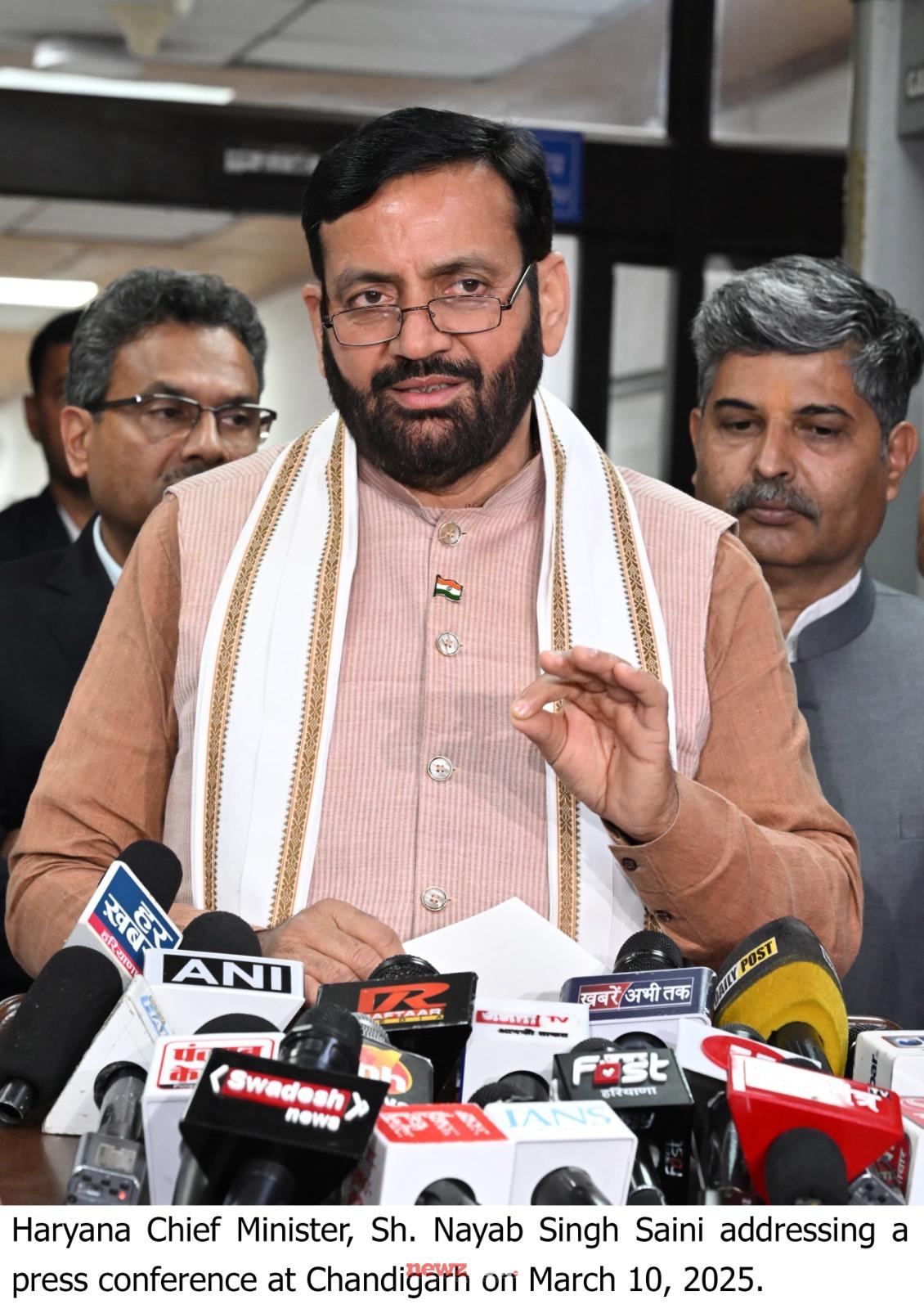 Opposition is misleading on the issue of Dadupur Nalvi Canal - Chief Minister