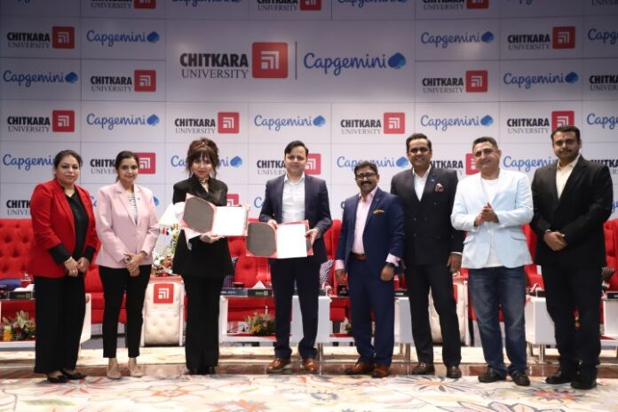 Chitkara University Partners with Capgemini to Launch Code Experience Center (CEC)