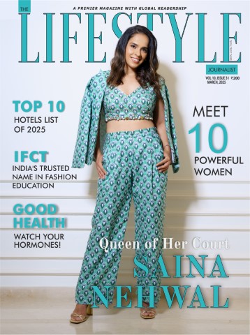 The Lifestyle Journalist Magazine Unveils March 2025 Edition Featuring Saina Nehwal