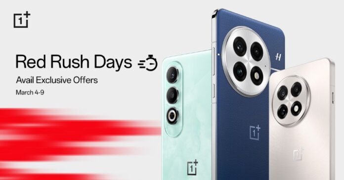 OnePlus is back with its Red Rush Days Sale
