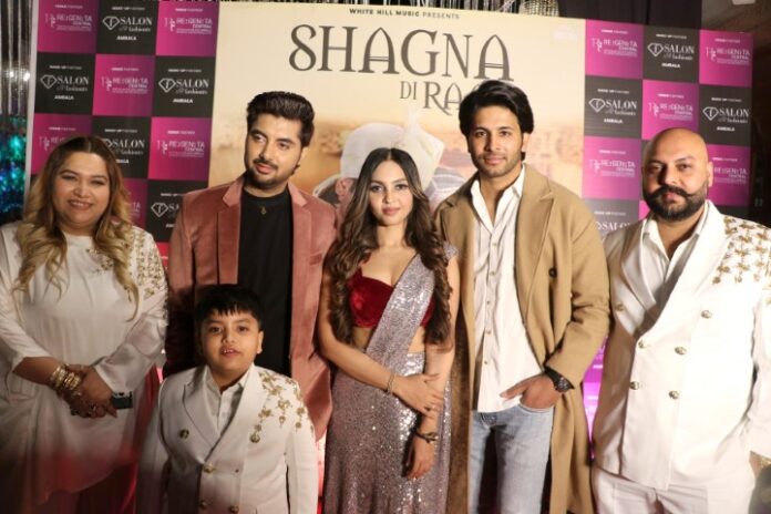 Director and Producer Mohit Kapoor release the brilliant vocals and captivating tunes song ‘Shagna Di Raat’