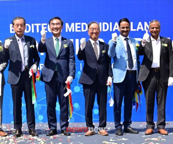 Factory Inauguration of a leading Korean diagnostics major at MET City