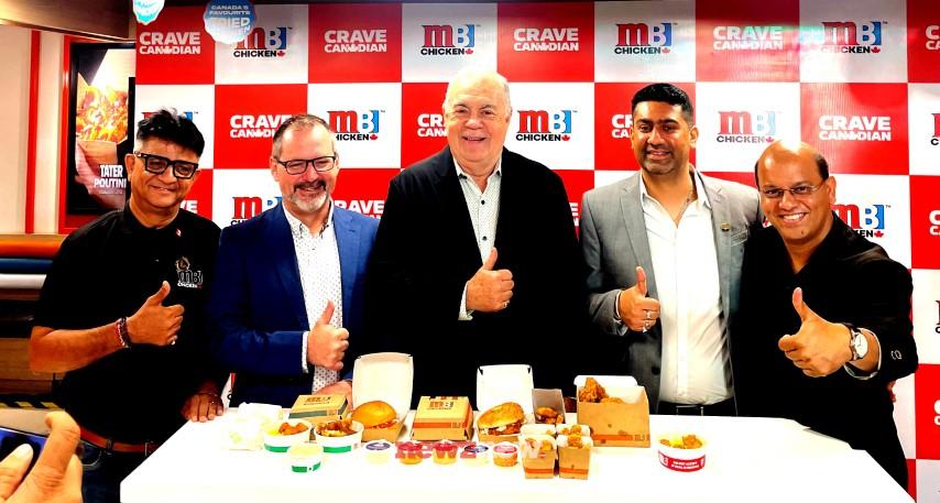 Canada’s renowned fried chicken brand MB Chicken now opens in Chandigarh