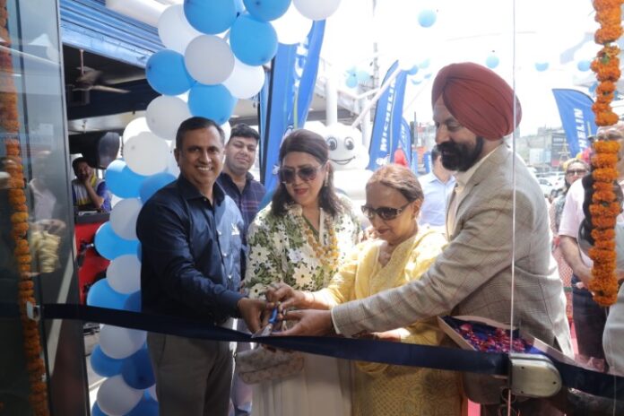 Michelin India Opens Its First Michelin Tyres & Services Store in Patiala with Mast Service Station