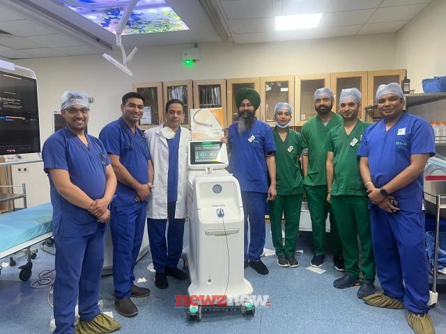 88-year-old man with multiple heart blockages treated successfully via Laser Coronary Angiography
