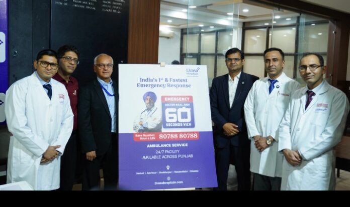 Livasa Hospitals Launches India’s First and Fastest Emergency Response System