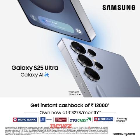 Samsung Announces Special Offers on Galaxy S25 Ultra in India