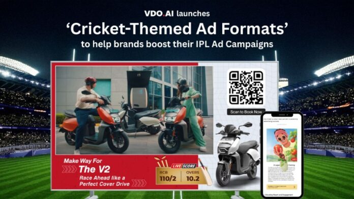 VDO.AI launches ‘Cricket-Themed Ad Formats’ to help brands boost their IPL Ad Campaigns