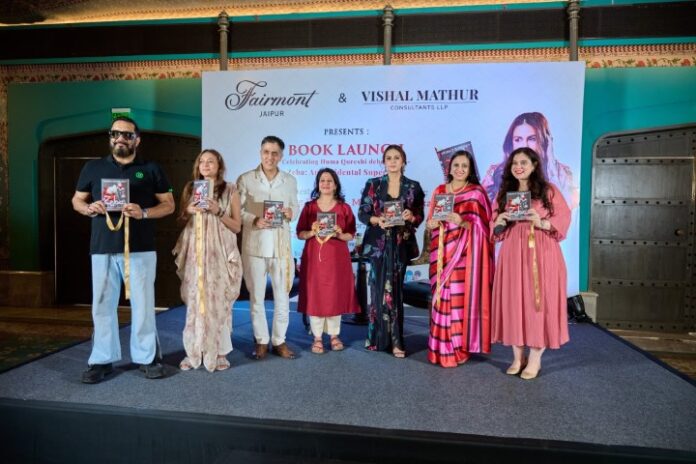 Huma Qureshi Unveils Her Literary Debut Zeba Amidst Regal Splendor at Fairmont Jaipur