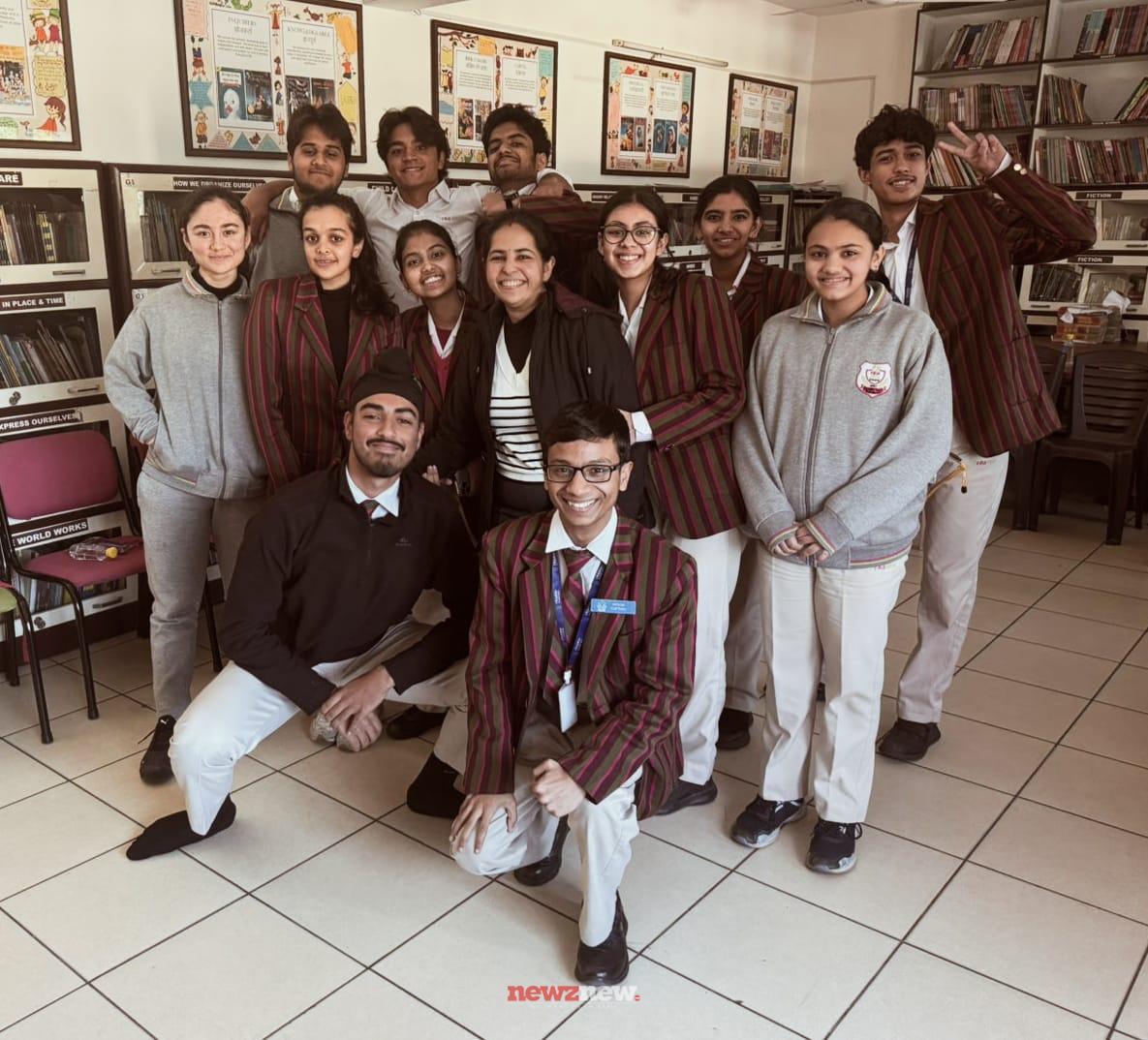 Grade X Students of First Steps School