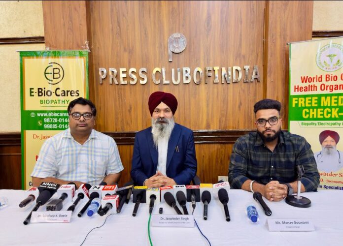 National call for Legal Recognition of Electropathy raised at Press Conference in Delhi