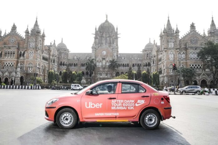 Uber teams up with Nike for Mumbai After Dark Tour As Official Ride Partner
