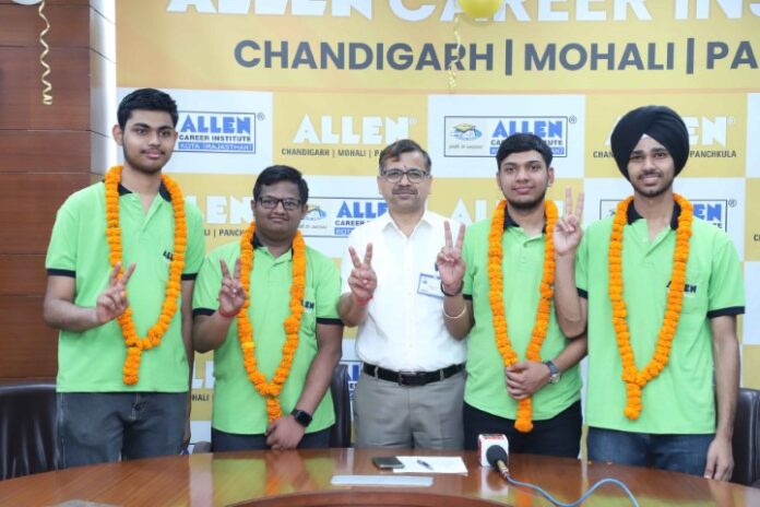 ALLEN Chandigarh Students Deliver Exemplary Performance