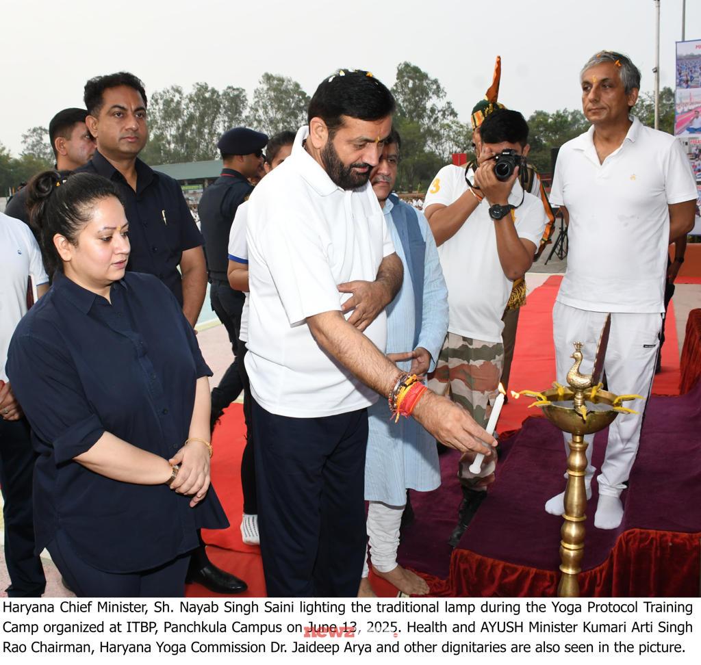 11th International Yoga Day in Haryana to be Historic; more than 11 lakh Yoga Practitioners to Perform Yoga Together