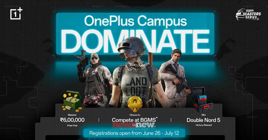 OnePlus announces ‘Campus Dominate – Road to BGMS’