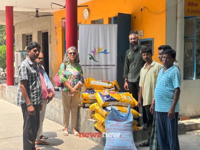 Neera Loomba Foundation Extends Support to Chandi Kusth Ashram with Essential Food Supplies