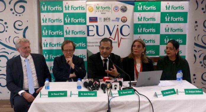 Fortis Mohali to host international experts to deliberate on complex cases of varicose veins at EUVIC-2025