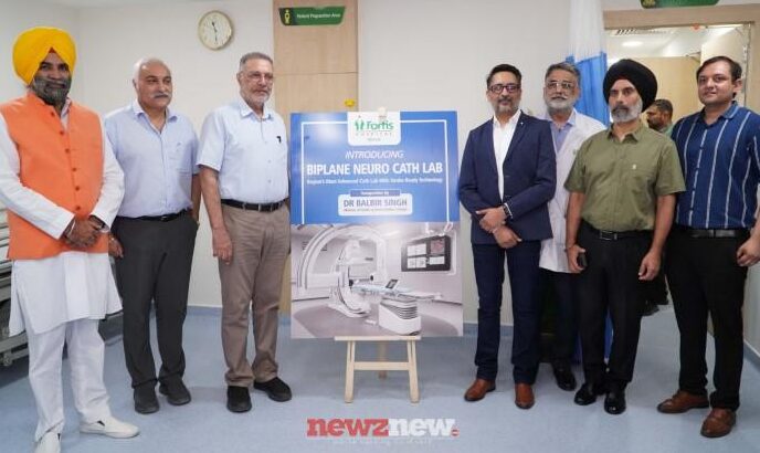 Fortis Hospital Mohali launches Region’s first state-of-the-art Biplane Neuro Cathlab