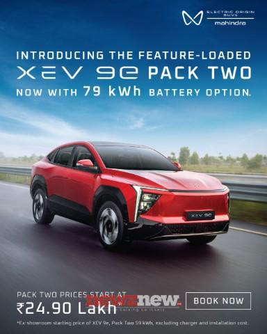 Mahindra to Commence Deliveries of BE 6 and XEV 9e Pack Two from End-July